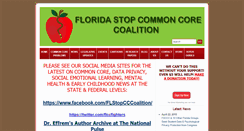 Desktop Screenshot of flstopcccoalition.org